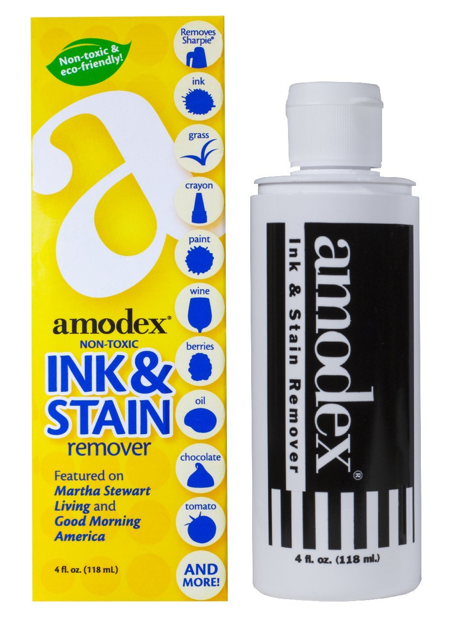 Amodex Ink & Stain Remover 4-oz bottle, 4 Packs