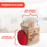 Baron’s Israeli Whole Wheat Couscous Toasted Pasta | 100% Natural Pearled Noodles for Soups, Side Dishes & More | Cooks in 10 Minutes! | Kosher | 2 Pack 21.16oz Jars