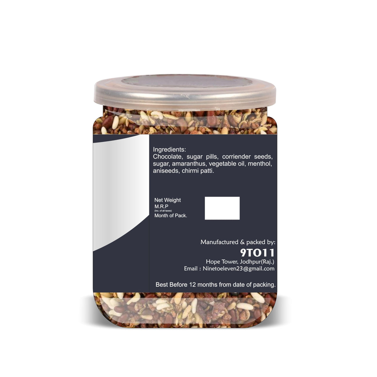 THE EDIBLE Chocolate Mukhwas 300 Gram Airtight Container