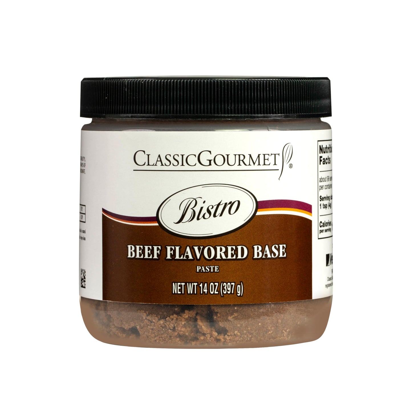 Ventura Foods Classic Gourmet Bistro Beef Flavored Base Paste - Culinary-Grade Base for Broth Concentrate Stock & Bouillon for Chuck Roast, Ground