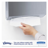 Kimberly-Clark Professional Kleenex Scottfold Paper Towels, White, 120/Pack, 20/Carton (2400 Total)