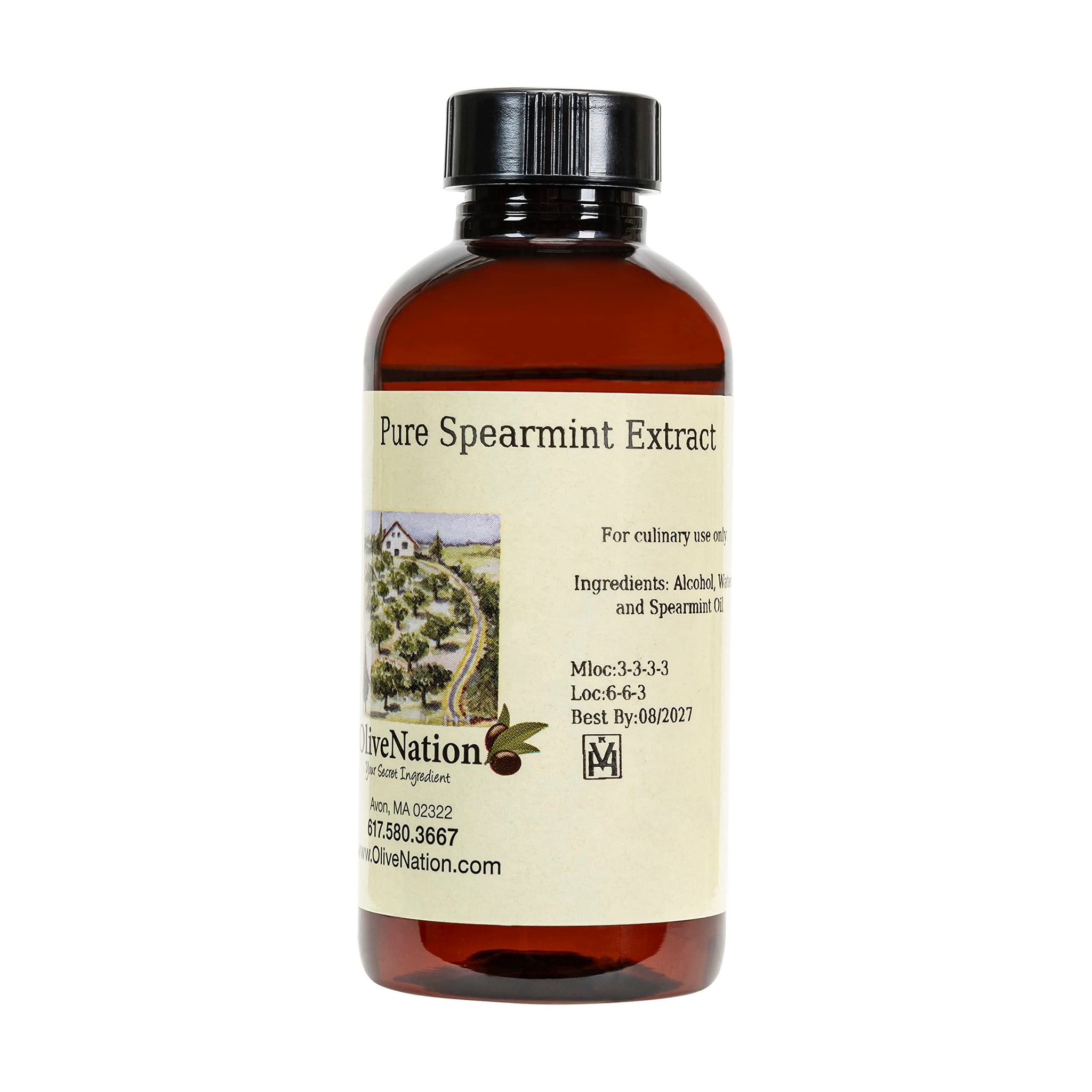 Spearmint Extract - 32 ounces - Premium Quality Flavoring Extract for Baking