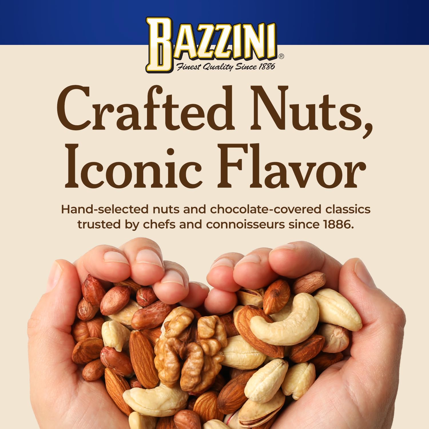 Bazzini Salted Jumbo Peanuts 4lb Bulk Tin, Premium Roasted Peanuts with Classic Crunch, Lightly Salted, Gluten Free Snack for Parties, Events