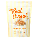 The Real Cereal Company, Organic Rice Crisps Cereal, 8.4 oz, Zero Sugar, Gluten Free, Non-GMO