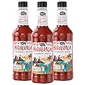 Master of Mixes Michelada Drink Mix, Ready To Use, 1 Liter Bottle (33.8 Fl Oz), Pack of 3