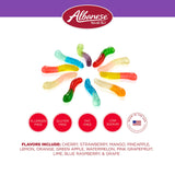 Albanese World's Best 12 Flavor Mini Gummi Worms, 36oz Bag of Candy, Soft & Chewy Candy Snacks, Fruity Flavor Assortment