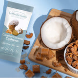 Earthside Farms Coconut Caramel Cashews Snack Packs, No Sugar Added Keto Friendly Nuts, Vegan Gluten Free Non GMO Low Carb Snack, Plant Protein Treat
