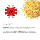 Garofalo - Premium Durum Wheat Semolina Orzo Pasta Italian Made, Bronze-Drawn, Al-Dente, One-Ingredient Pasta (2 pack)