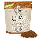 Angie's Chai Sweet & Spicy Organic Instant Chai Tea Powder - Made in USA, Delicious Spiced Mix, 30 Servings, 80 Calories, Handcrafted, Free
