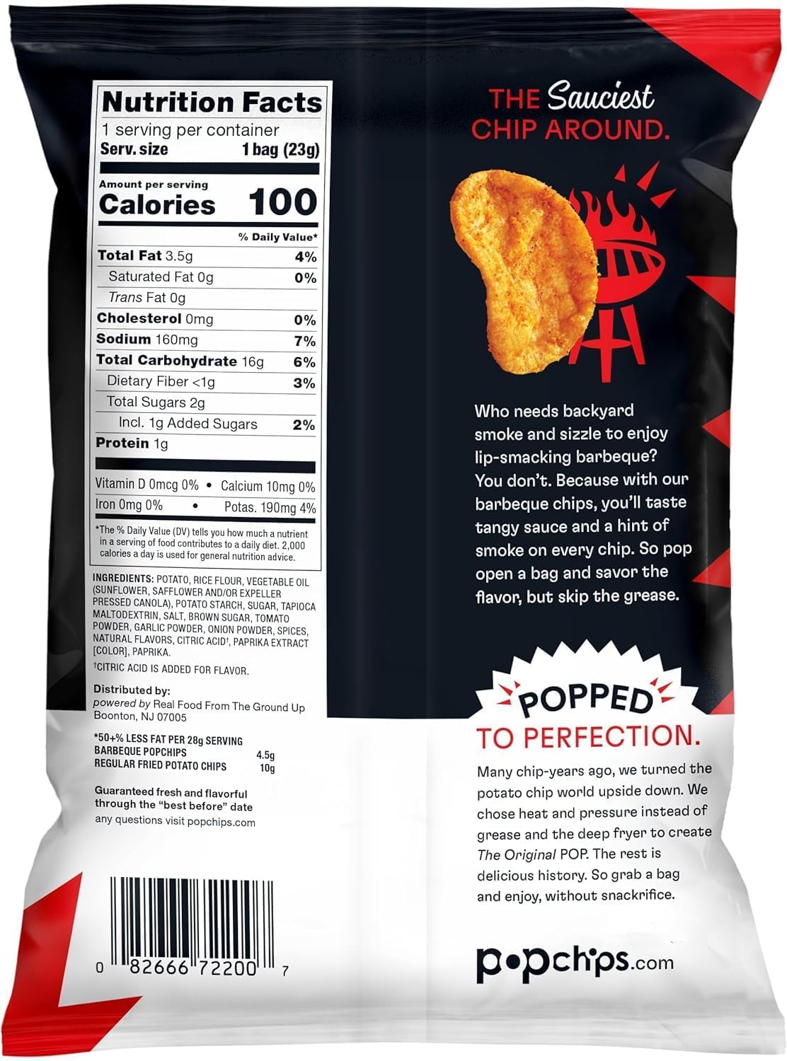 popchips Barbeque, 5 OZ