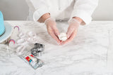 Bakerpan Premium Rolled White Fondant for Cake Decorating, Vanilla Flavor - 4.4 Ounces (Made in USA)