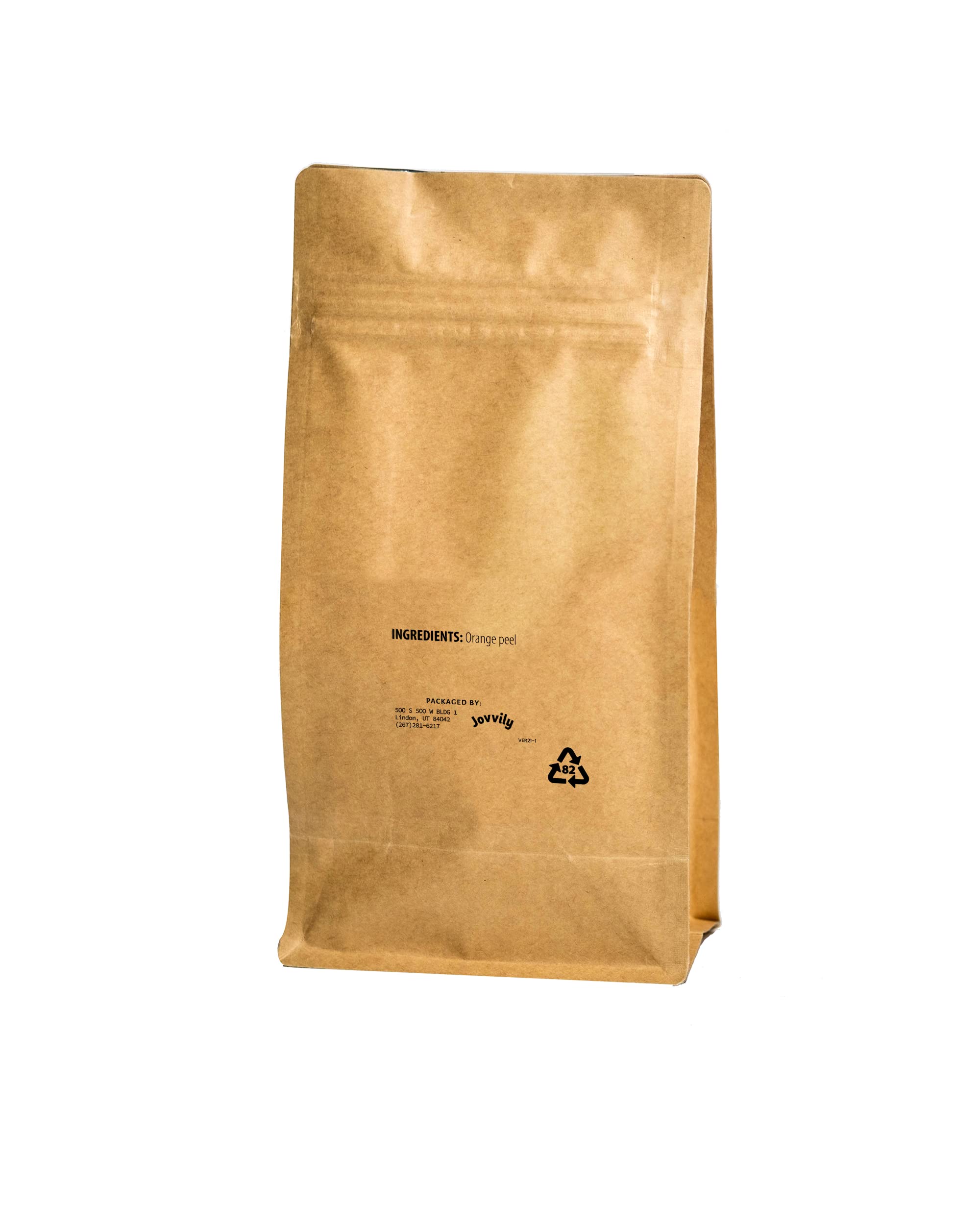 Jovvily Orange Peel Granules - 1lb - Burst of Citrus - Dried Peels