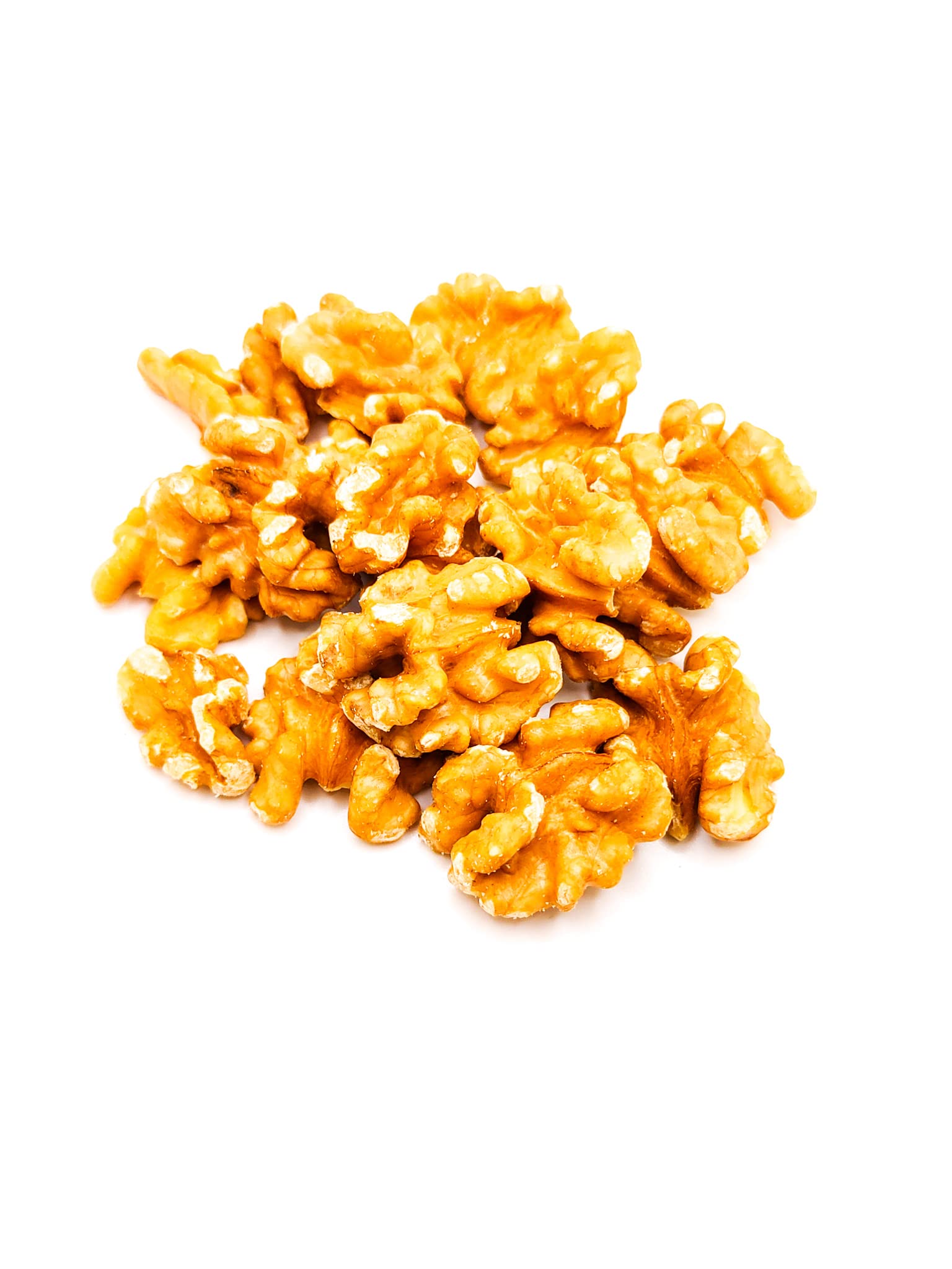 California Grown Chandler Walnuts, 100% Natural, Raw, Shelled Halves and Pieces, 1 Pound - Non-GMO Verified