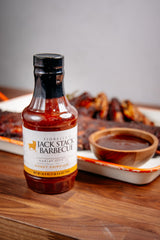 Jack Stack Honey Chipotle Barbecue Sauce - Kansas City BBQ Sauce - Sweet Heat KC BBQ Sauce (2 Pack, 21oz Bottles)
