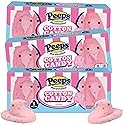 Cotton Candy Marshmallow Peeps, Easter Basket Stuffers, 5 Count Chicks, Pack of 3