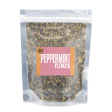 Essential Spice Peppermint Flakes - Cool, Minty & Refreshing Flavor - Dried Peppermint Leaves for Teas, Baking, Garnishes & Herbal Blends (1 Ounce