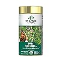 Organic India Tulsi Original Herbal Tea - Loose Leaf Holy Basil and African Basil Calming and Stress Relief Tea, Immune Support, USDA Certified