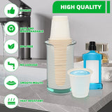 SHAUMN 3 oz 300 Pack Compostable Disposable Bathroom Mouthwash Cups, A Great Replacement for Paper Ones,Used for Mini Snack,Hot/Cold Drinking Cup