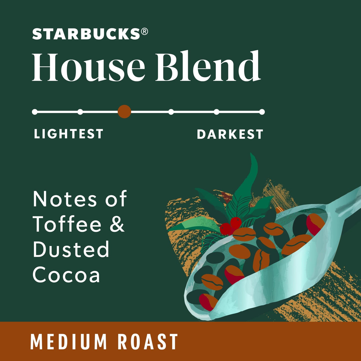 Starbucks K-Cup Coffee Pods, Medium Roast, House Blend for Keurig Coffee Makers, 100% Arabica, 1 Box (75 Pods)