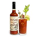 Portland Bloody Mary Mix - Smoky Blend Cocktail Mixer (750ml Bottle) | Vegetarian Worcestershire, Gluten-Free | No Artificial Ingredients | Small