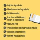 Panda ® | Natural Soft Original Licorice | Pure Black Licorice Candy Made with Only 4 Ingredients | Non-GMO Project Verified | Vegan & Fat Free | 200