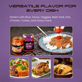 Authentic Taste Africa Pepper Sauces & Purees - Traditional West African Chili Sauce Made with a Variety of Peppers, Ginger & Garlic, Flavor-Packed