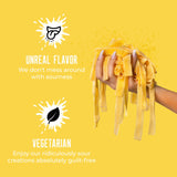 SOUR STRIPS Tropical Mango Flavored Candy | Deliciously Chewy Belts Vegetarian Candies, 12 per Pack, 2 Pack