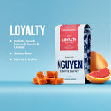 Nguyen Coffee Supply - Loyalty Signature Robusta & Arabica Blend: Medium Roast Premium Ground Coffee Beans, Vietnamese Single Origin, Direct Trade