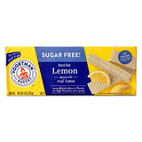Voortman Sugar Free Wafers - Variety Pack - Lemon - Vanilla - Strawberry - Orange Creme - Baked with Real Ingredients - 4, 9oz packs