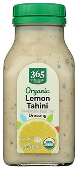 365 by Whole Foods Market Organic Lemon Tahini Dressing, 12 FZ