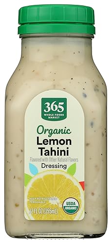 365 by Whole Foods Market Organic Lemon Tahini Dressing, 12 FZ