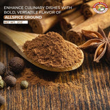 Angel Brand Ground Allspice 2 oz Bottle - Premium All Spice Seasoning for Baking, Cooking, and Marinades - Perfect for Sweet and Savory Dishes.