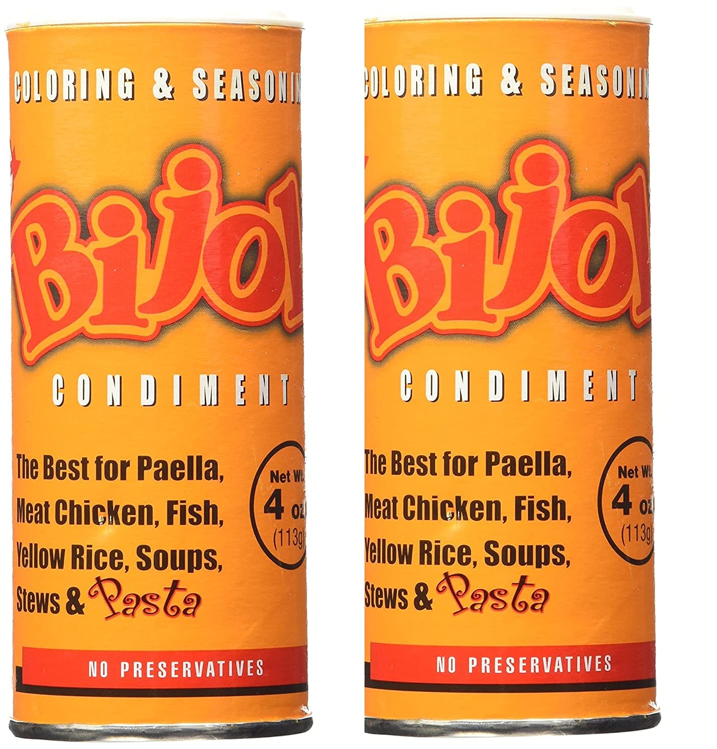 Bijol, Coloring and Seasoning, 4 Ounce (2-Pack)