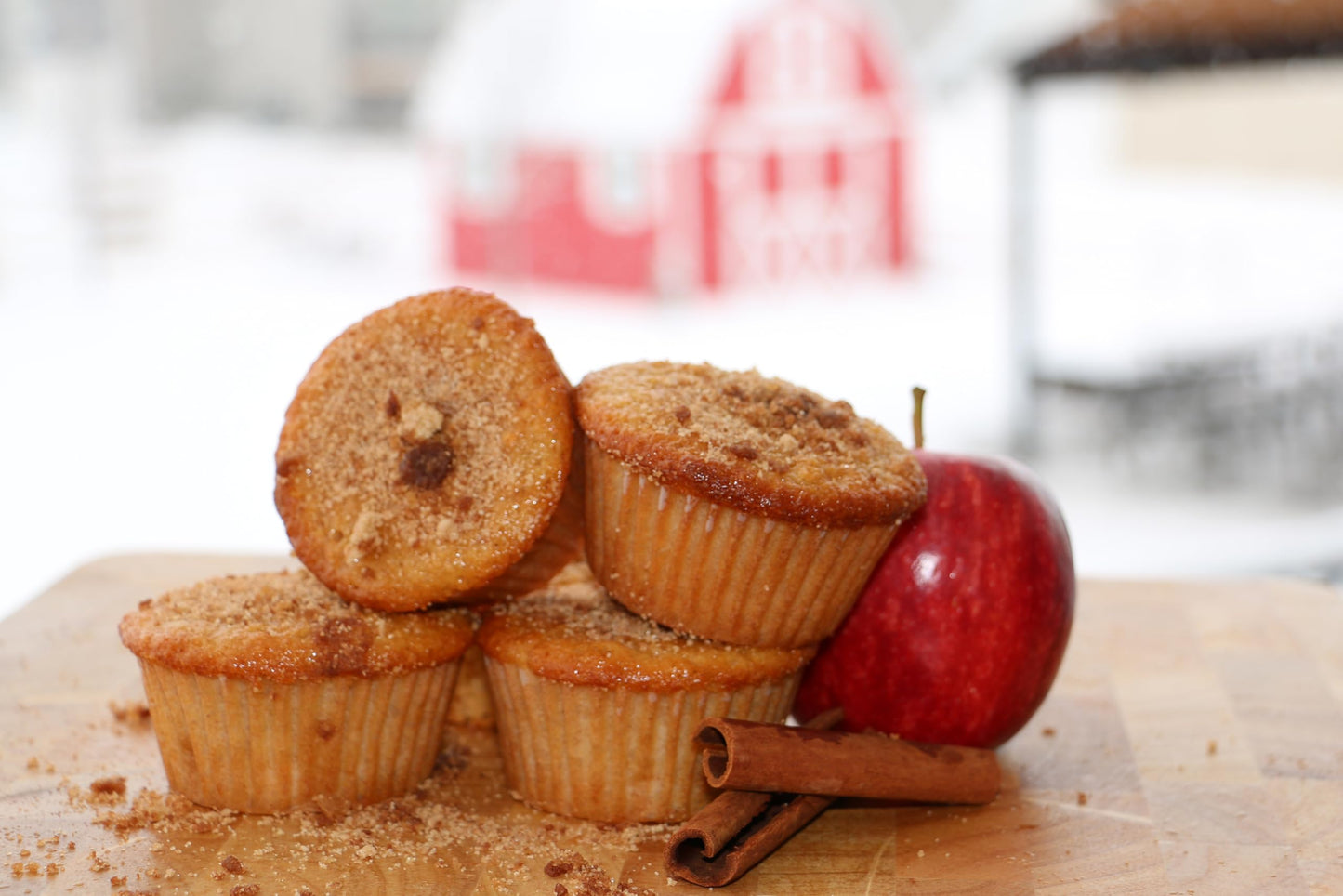 Mom's Place Gluten-Free Apple Cinnamon Crumble Muffin Mix, Easy to Make, Nut Free, Soy Free & Dairy Free, 12 Servings, 14.5 oz