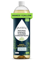 Puracy All Purpose Cleaner Concentrate - Plant-Powered Multi-Surface Cleaner - Surface Cleaner Solution As Seen on TikTok (Organic Lemongrass, 16 fl