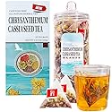 Chrysanthemum Cassia Seeds Tea Bags(160g, 8gX20Bags), Honeysuckle, Chinese wolf-berry, Sweet-scented Osmanthus, Burdock Root Combination of Floral