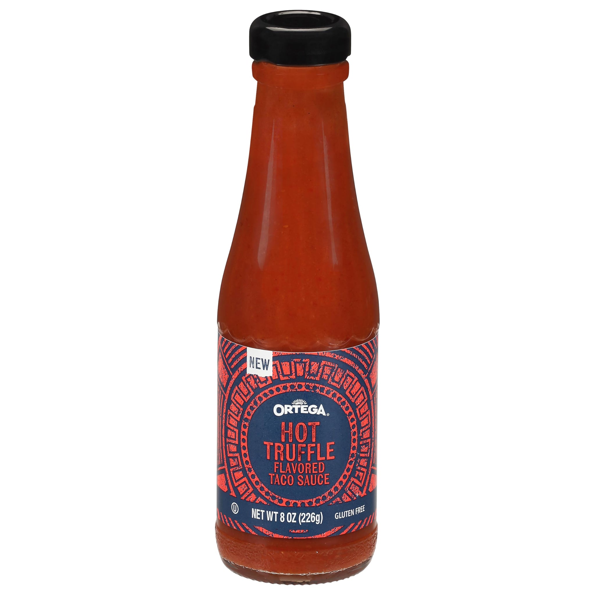 Ortega Hot Truffle Taco Sauce, Sweet and Spicy Sauce and Marinade, 8 Ounce