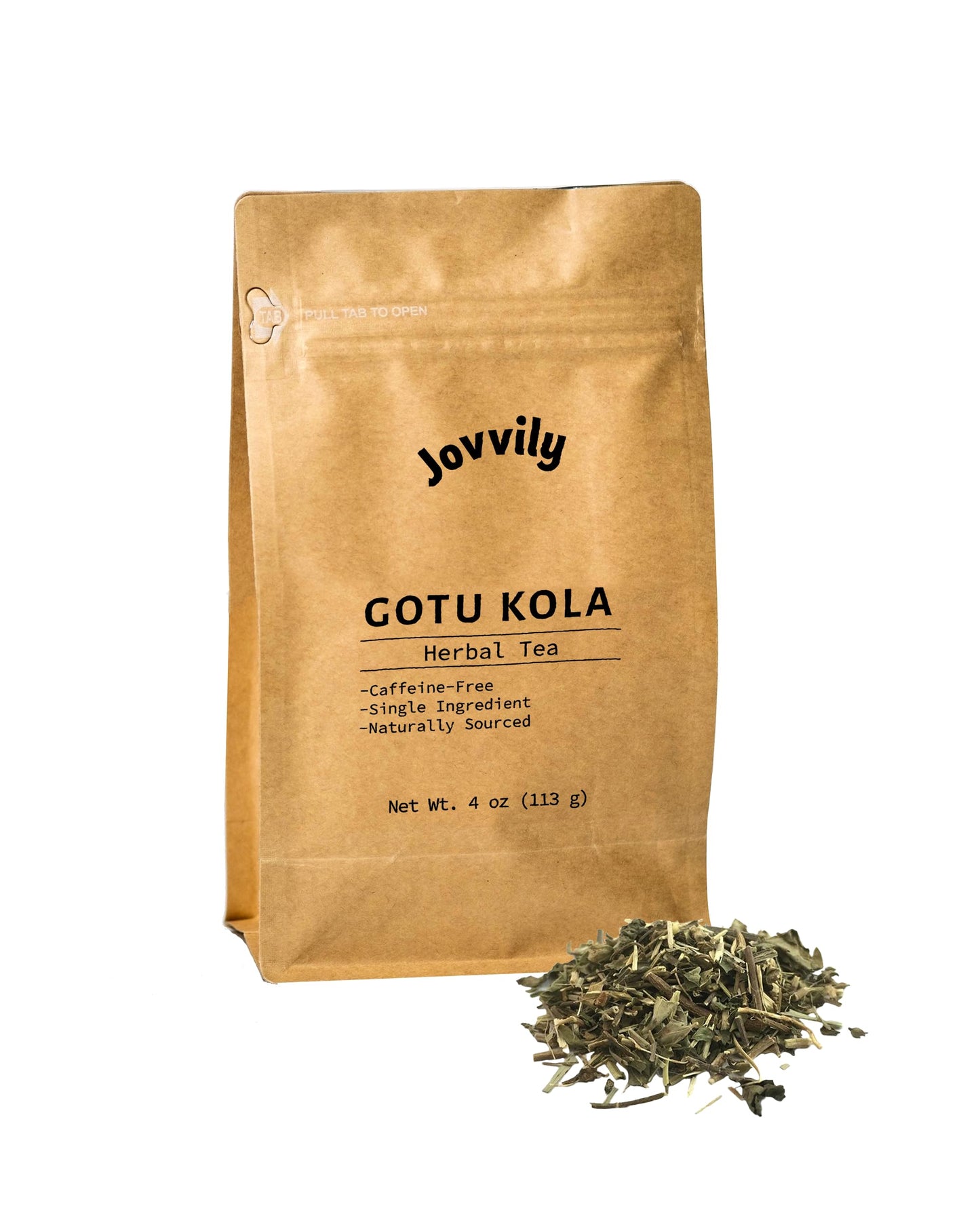 Jovvily Gotu Kola - 4oz - Cut & Sifted - Herbal Tea