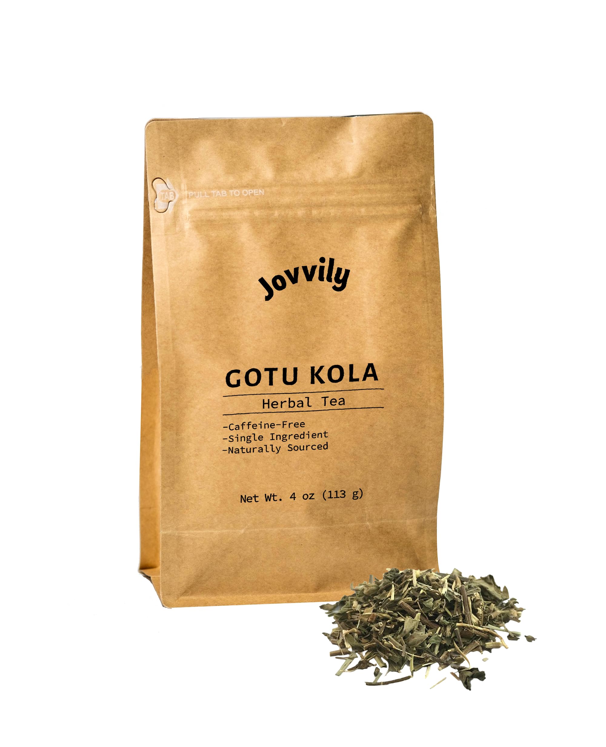 Jovvily Gotu Kola - 4oz - Cut & Sifted - Herbal Tea