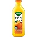 Tropicana Pure Premium 100% Orange Juice Original, Some Pulp, No Sugar Added, 46 fl oz
