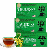 3 BALLERINA TEA DIETERS DRINK EXTRA STRENGTH, 1.88oz 18 Count(3 BOXES)