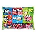 Sweets Assortment Bulk Variety (Twizzlers Rainbow and Strawberry, Jolly Rancher Gummies Misfits and Fruit Chews), 260 Pc./69.4