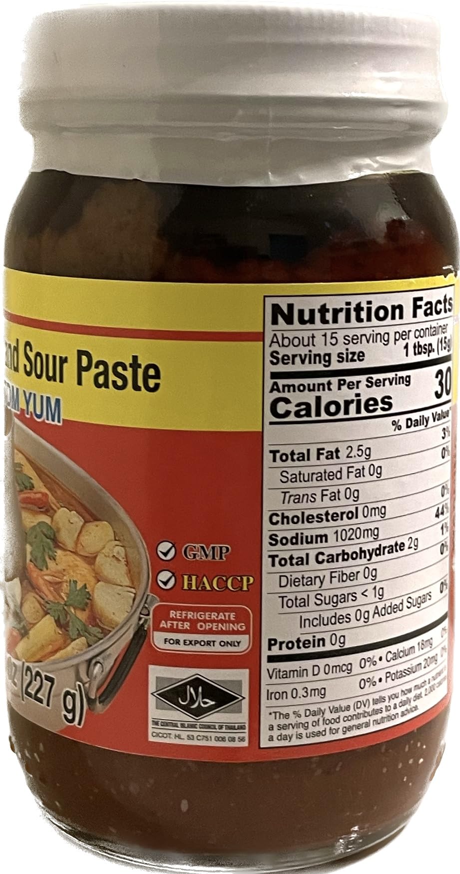 Instant Sour Paste (Tom Yum), 8 oz (Pack of 2)