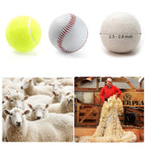 BienStylife 6-Pack Wool Dryer Balls Reusable Laundry Balls for Dryer Natural Fabric Softeners and Wrinkle Release, Organic and Eco Wool Dryer Ball
