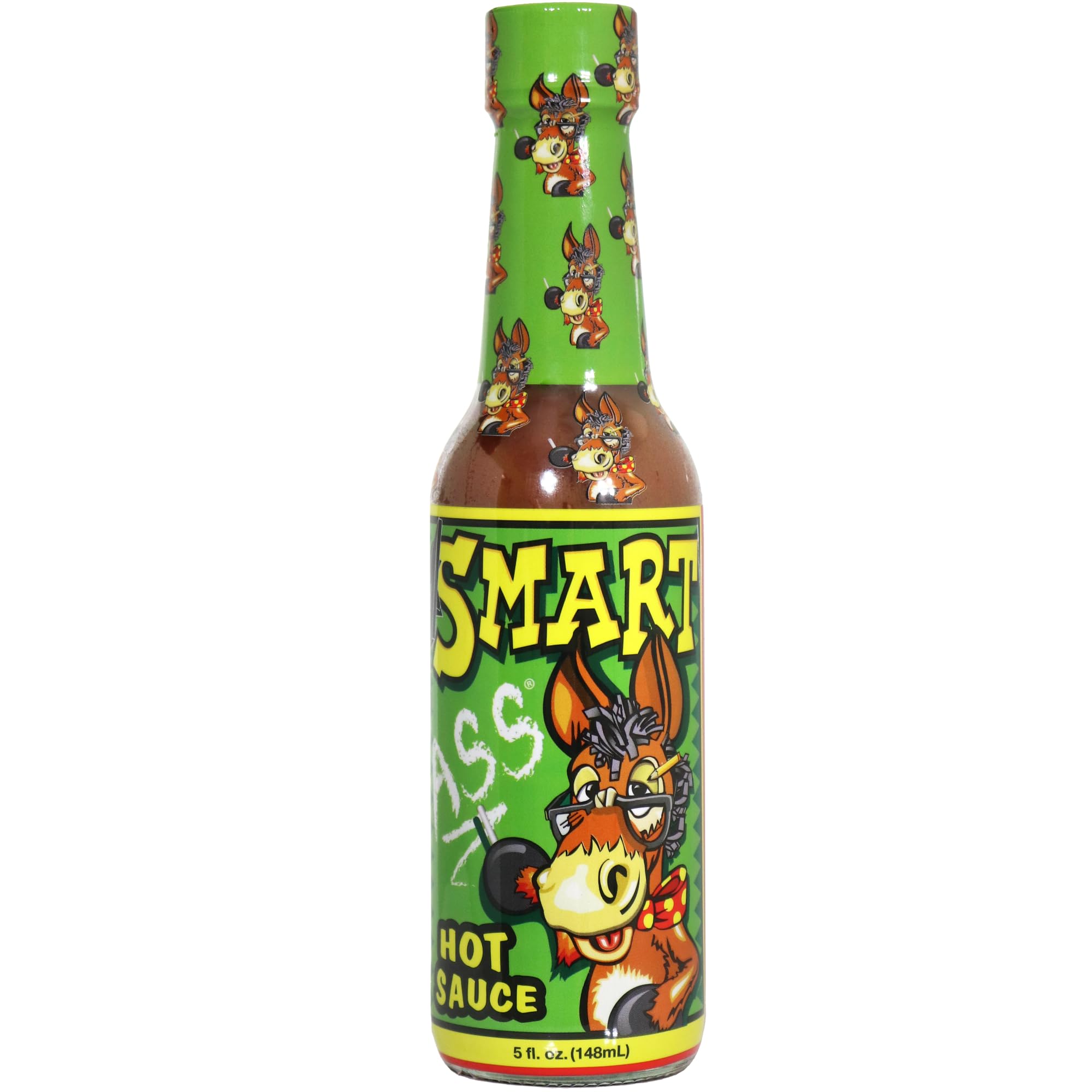 Smart Habanero Hot Sauce - A culinary and tech marvel for chicken wing enthusiasts! Unforgettable flavor in a 5-ounce bottle. Elevate your dining