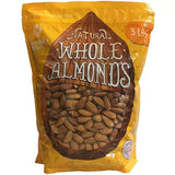 Evaxo Natural Whole Almonds (3 lbs.)