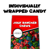 Joly Ranchers Chews Candy - Assorted Flavors - 190 Pieces of Fruity Flavored Chews - Halloween Individually Wrapped Candy Chews for Halloween