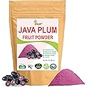 Indus Farms Java Plum Fruit Powder | Exotic sweet-astringent flavor for Baking, Beverages/Cocktails, Nutritious Food Coloring | GMO-Free, Vegan