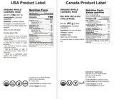 Food to Live - Organic Cashews, 2 Pounds Whole, Unsalted, Non-GMO, Kosher, Raw, Vegan, Bulk