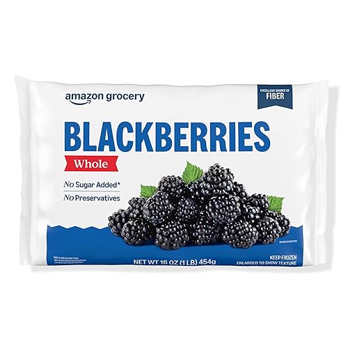 Amazon Grocery, Whole Blackberries, 16 Oz, Frozen (Previously Happy Belly, Packaging May Vary)
